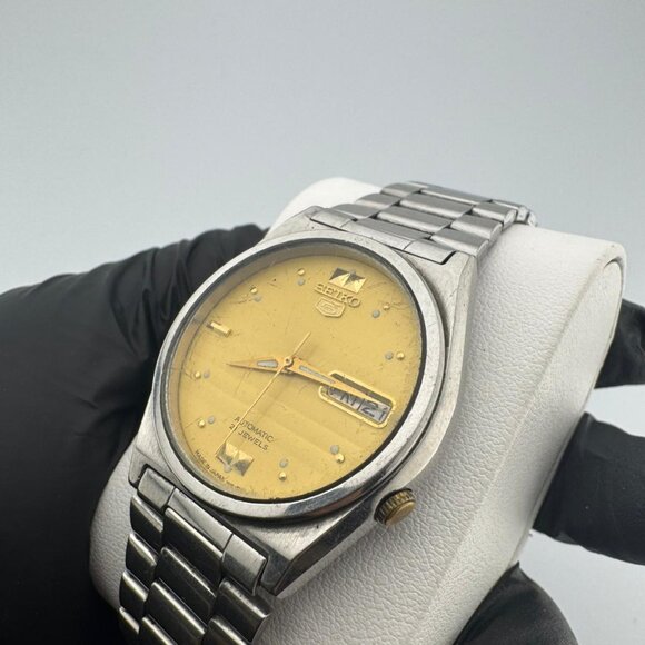Seiko 5 Automatic 21 Jewels - Vintage Wrist Watch - Made in Japan - Picture 5 of 9